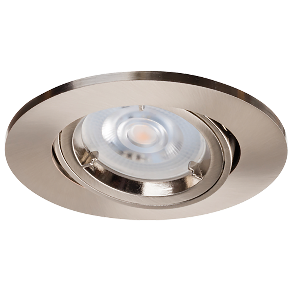 Ignis Plus GU10 Downlight Tilt Satin Chrome