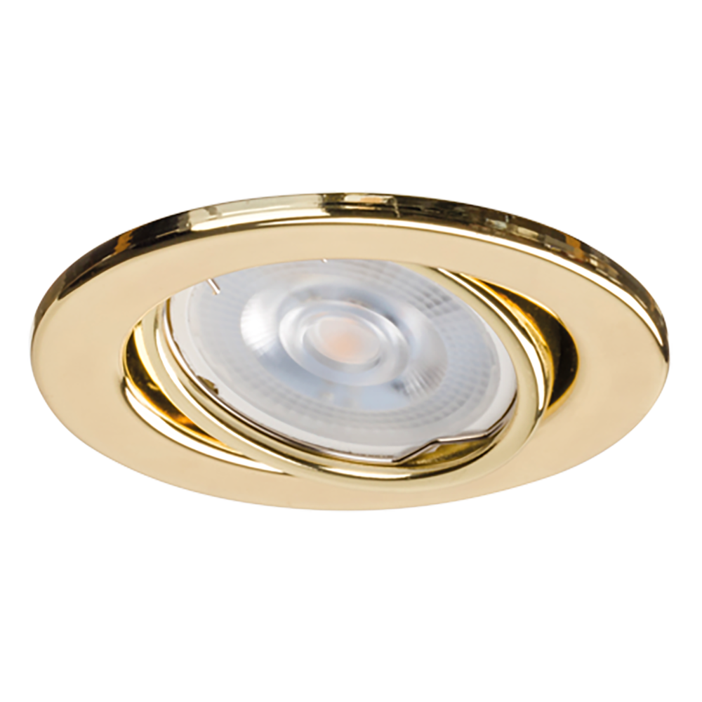 Ignis GU10 Downlight Tilt Brass