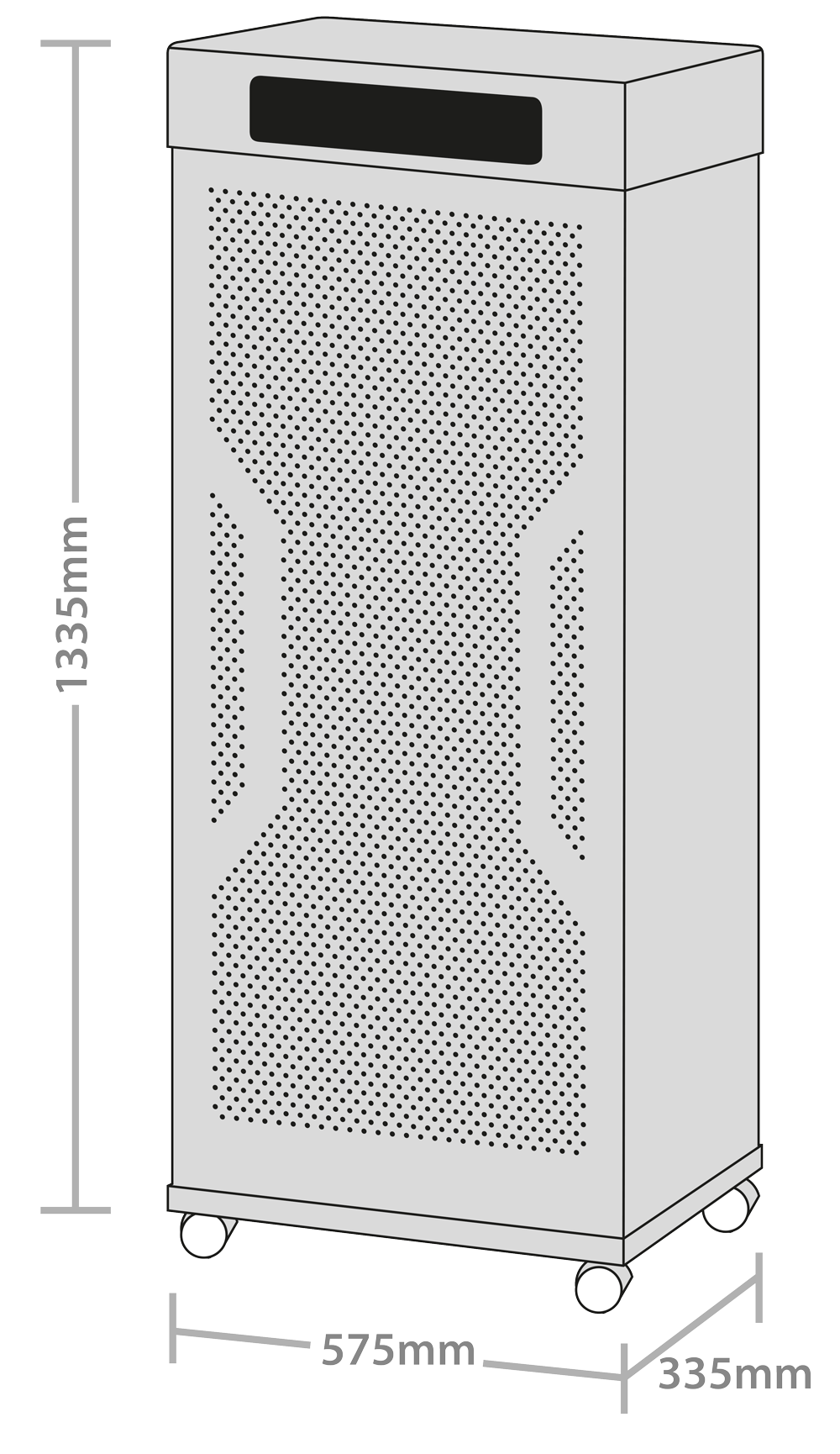 Red Arrow KT2/PRO So Pure KT2 Purified Air Unit 150 sq mtr w/CO2 Monitor