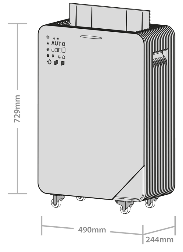 So Pure KT3 Dual Technology Purified Air Unit 100 sq mtr