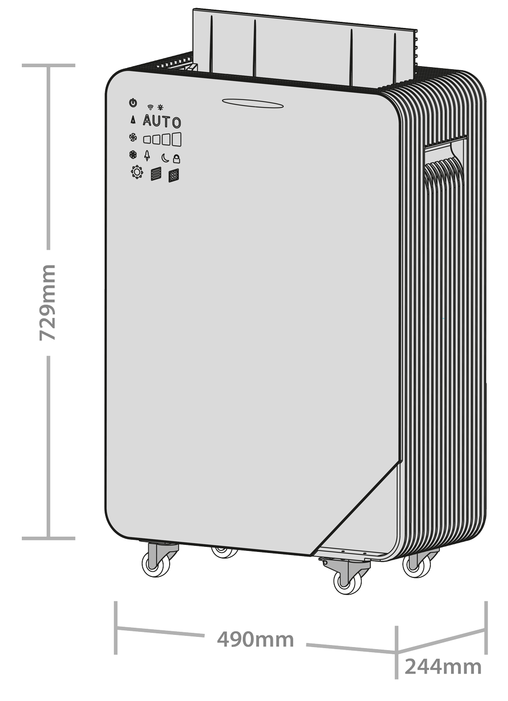 Red Arrow KT3 So Pure KT3 Dual Technology Purified Air Unit 100 sq mtr