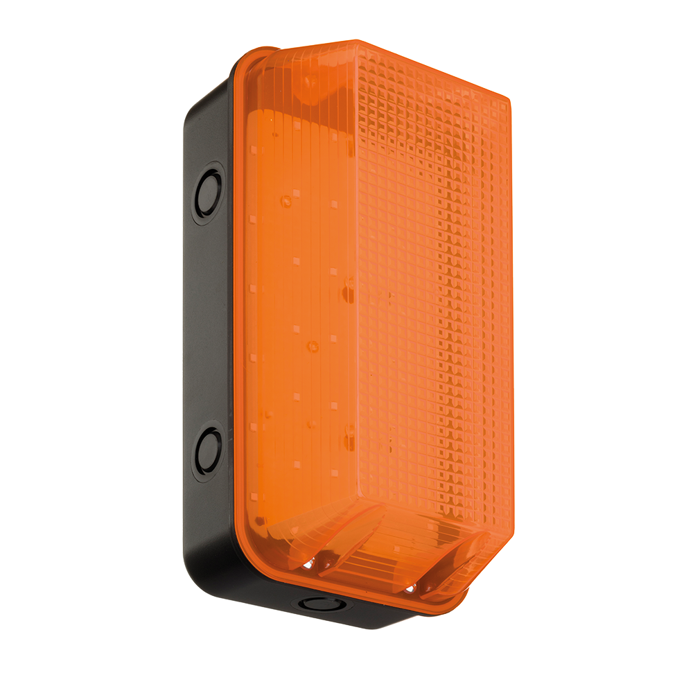 Red Arrow LF12LEDBA LF12 Bulkhead Amber Diffuser