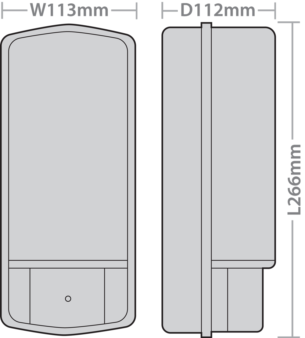 Red Arrow LF13LEDPC LF13 Bulkhead with Photocell