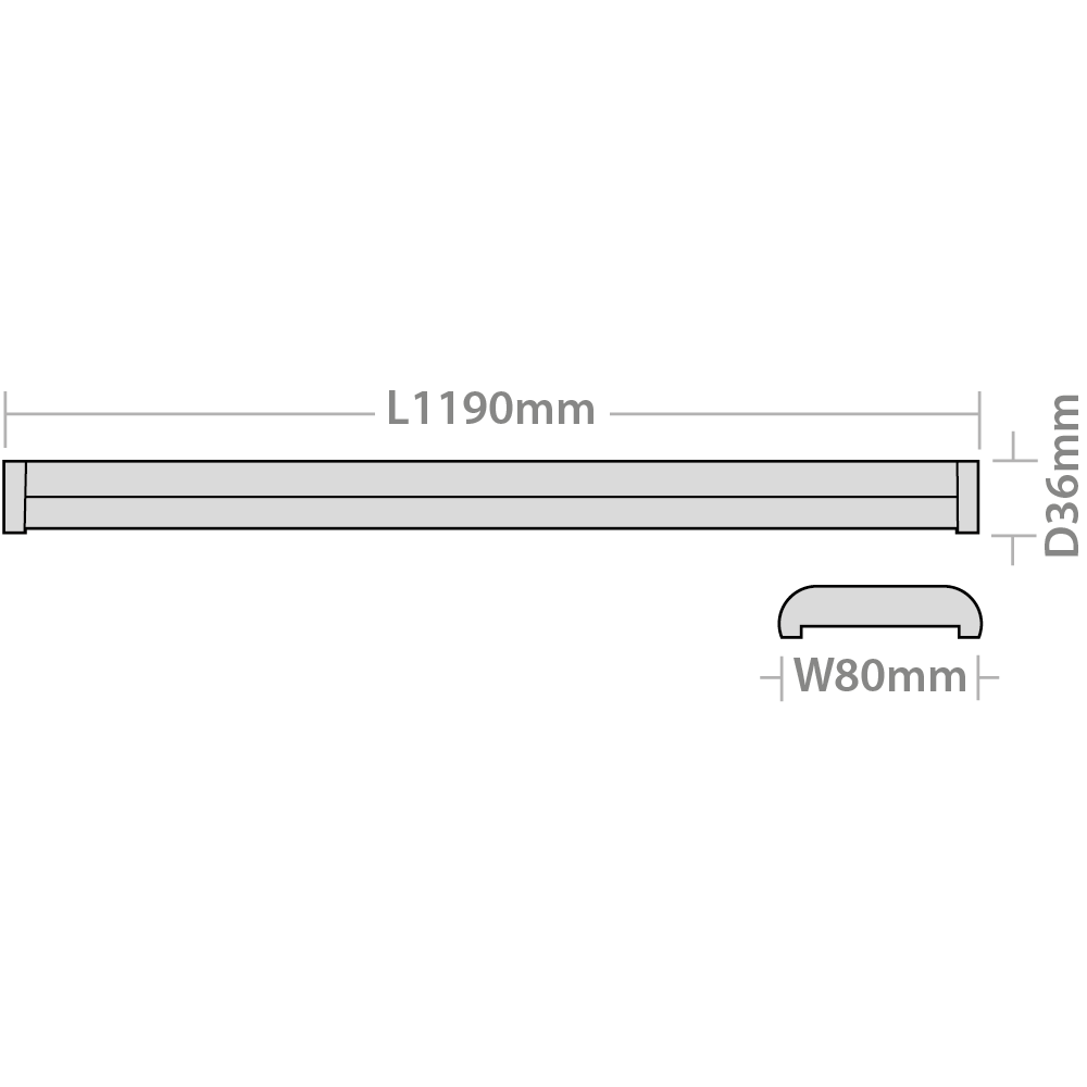 LED Linear Fitting 1200mm