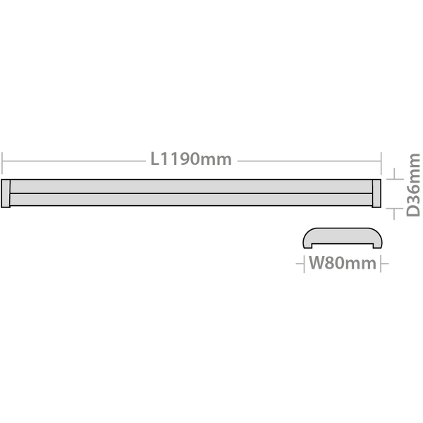 LED Linear Fitting 1200mm