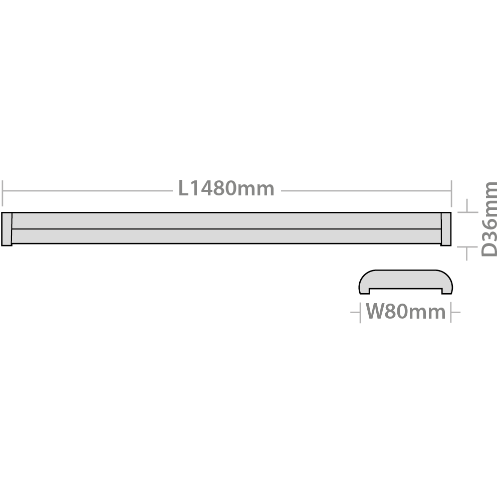 LED Linear Fitting 1500mm