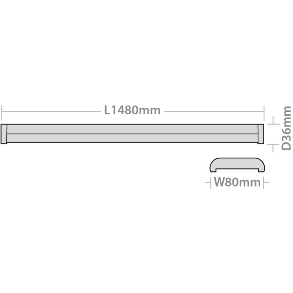 LED Linear Fitting 1500mm