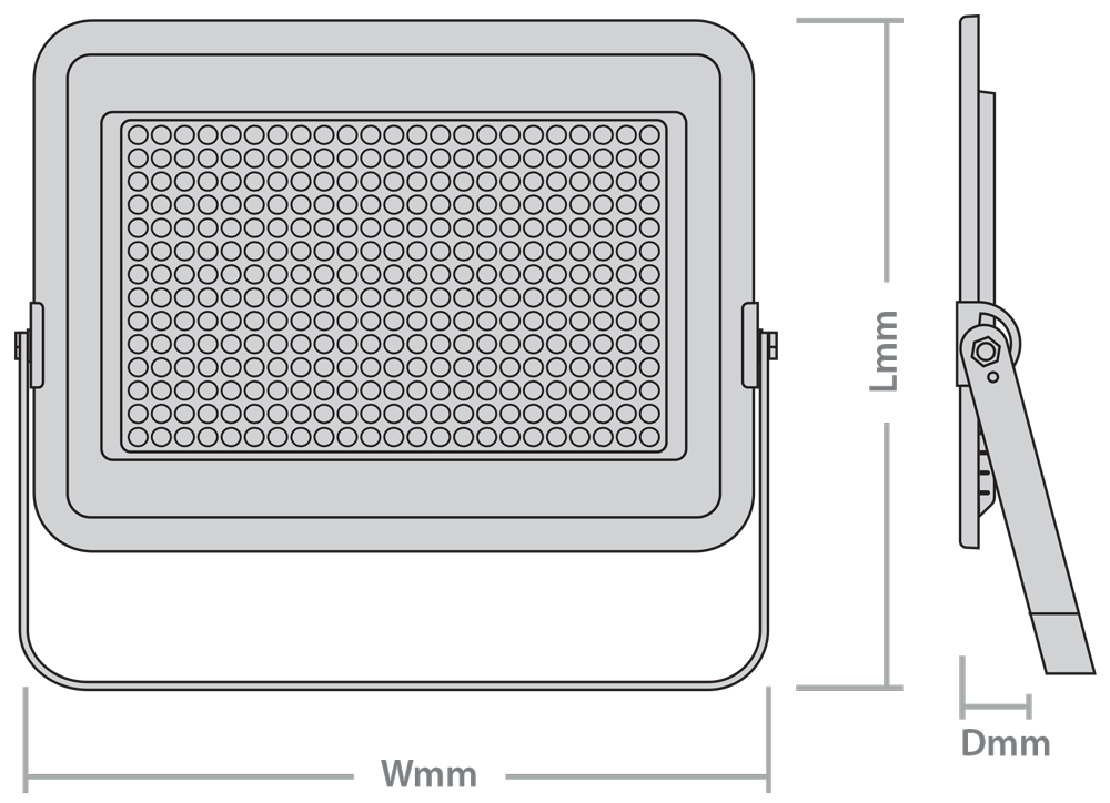 10W Meteor Floodlight with PIR