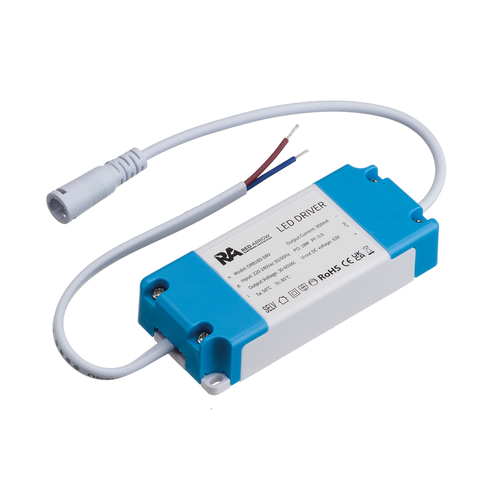 Red Arrow ORB18D-DVR Orbit Phase Cut Dimmable Driver for ORB18