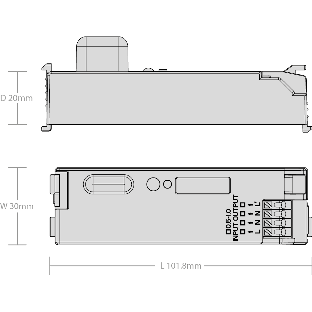 Batten Plug & Play Microwave Kit - On/Off ONLY