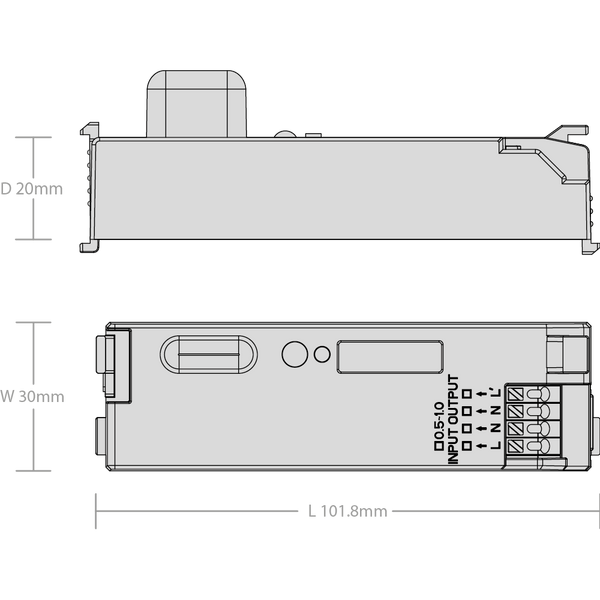 Batten Plug & Play Microwave Kit - On/Off ONLY