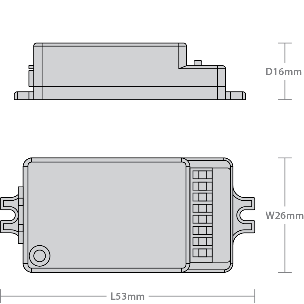 Batten Plug & Play Microwave kit with Corridor Function