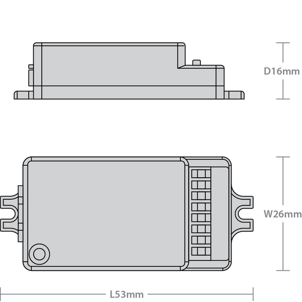 Batten Plug & Play Microwave kit with Corridor Function