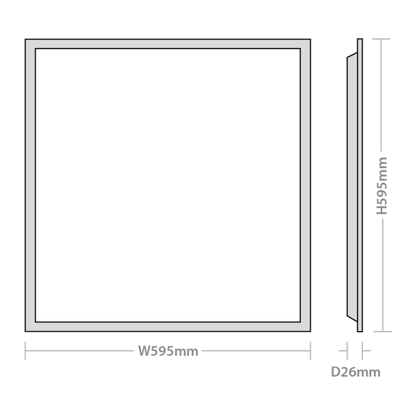 Red Arrow RBP6628-30 Rhombus Pro 595mm x 595mm High Output
