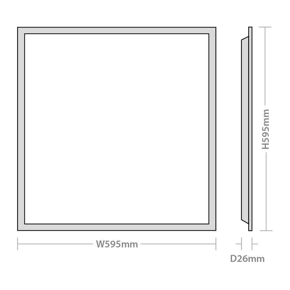 Rhombus Pro 595mm x 595mm High Output