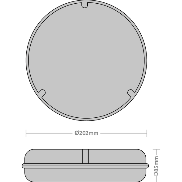 Red Arrow RBMR/W Robust Mini Circular Bulkhead Body (Use GTC8)
