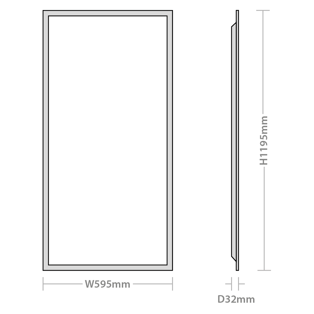 Rhombus Plus 595mm x 1195mm TP(b)