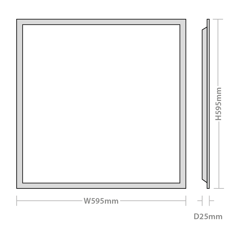 Rhombus Plus Low Glare Recessed Panel UGR<19 TPa