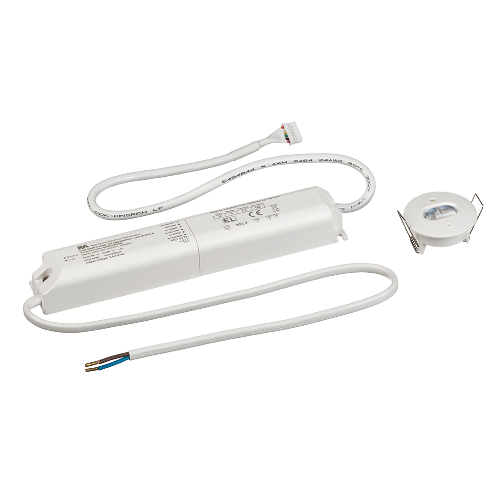 Sentinel 1W Recessed Downlight Escape Route Lens