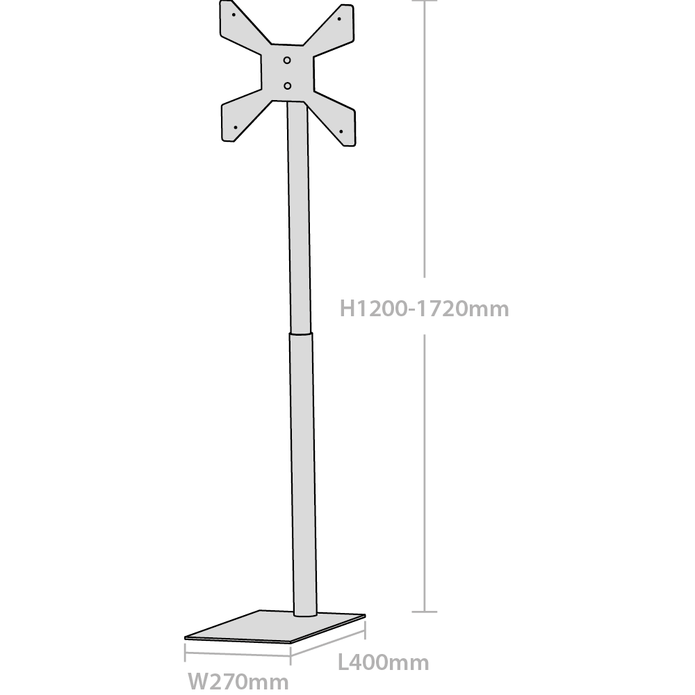 Red Arrow SENTRY/STD Sentry Adjustable Stand