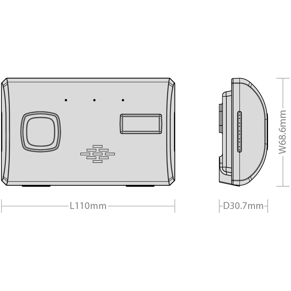 Battery Operated Standalone Carbon Alarm 10yr Sealed