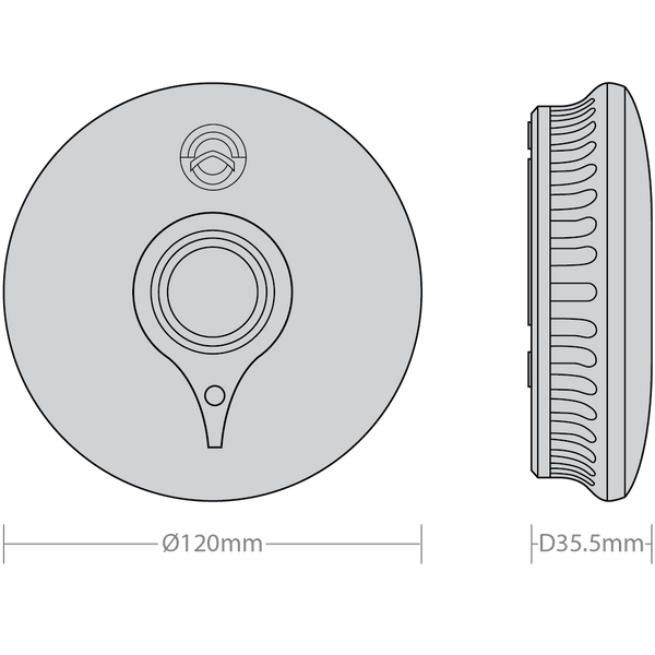 Battery Operated Smoke Alarm 10yr Sealed RF