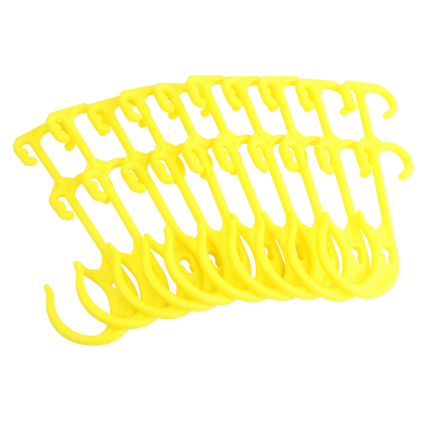 Festoon Cable Hanging Sky Hook - 10 Pack Yellow