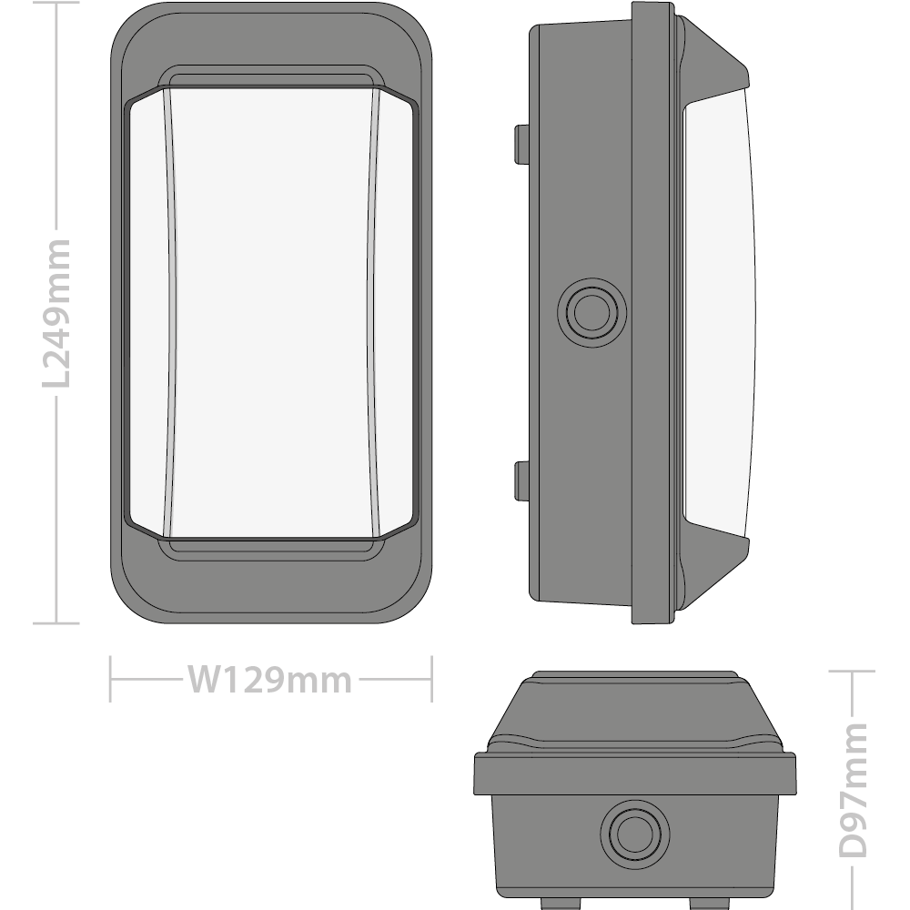 Red Arrow TAO5 Taurus IP65 Bulkhead