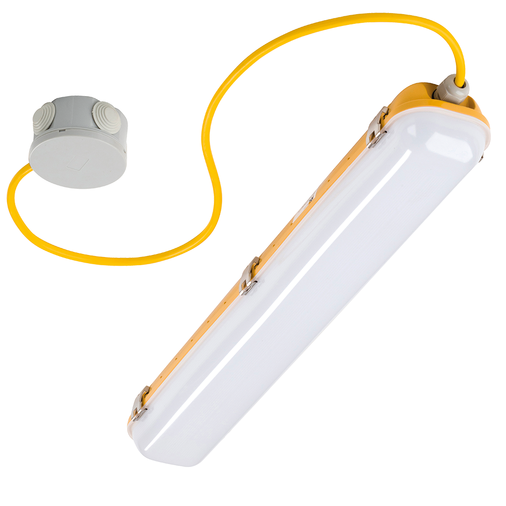 Red Arrow WGS220Y-E/PC-MW Weatherguard Site IP65 110V 20W 4000K 3 Hr EM c/w, Microwave Sensor, Flex & JB