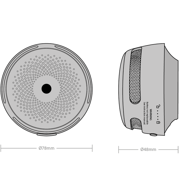 Red Arrow XS01-M X-Sense ProConnected Smoke Detector Replacable Battery