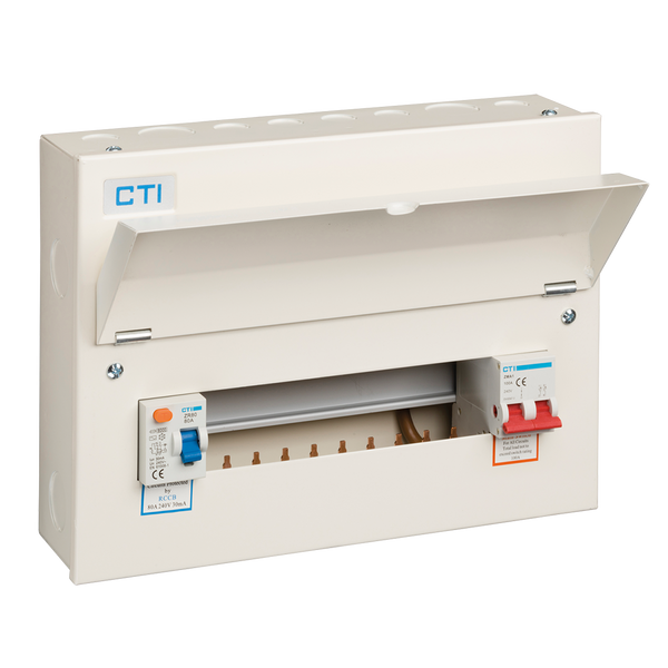 14 Way Consumer Unit with 100A Mains Isolator & 1 x 100A Type A RCD