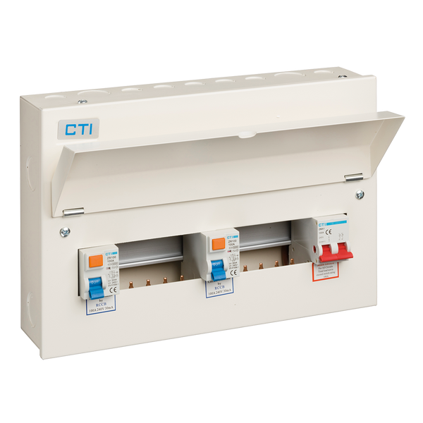 Red Arrow ZC16-17MC 16 Way Consumer Unit with 100A Mains Isolator & 2 x 100A Type A RCD