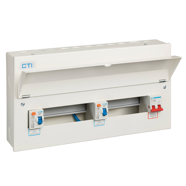 Red Arrow ZC21-17MC 21 Way Consumer Unit with 100A Mains Isolator & 2 x 100A Type A RCD