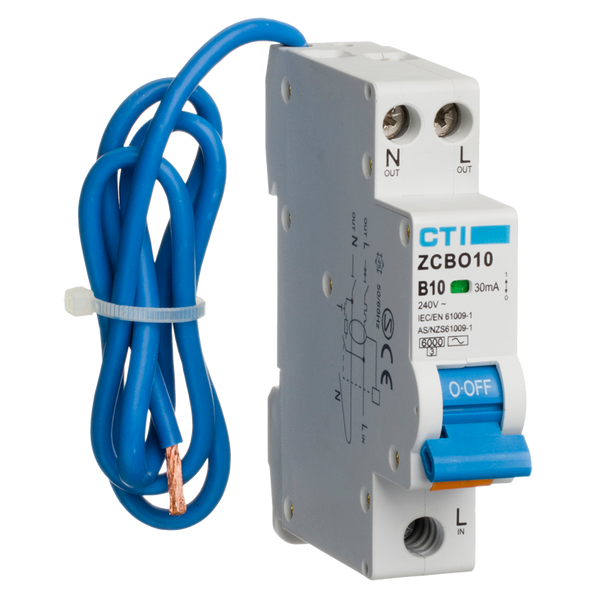Red Arrow ZCBO10/M/A RCBO - 30mA Type A