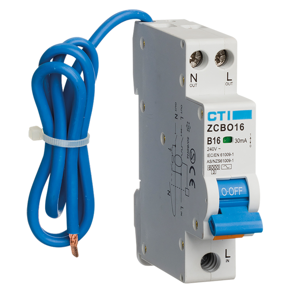 Red Arrow ZCBO16/M/A RCBO - 30mA Type A