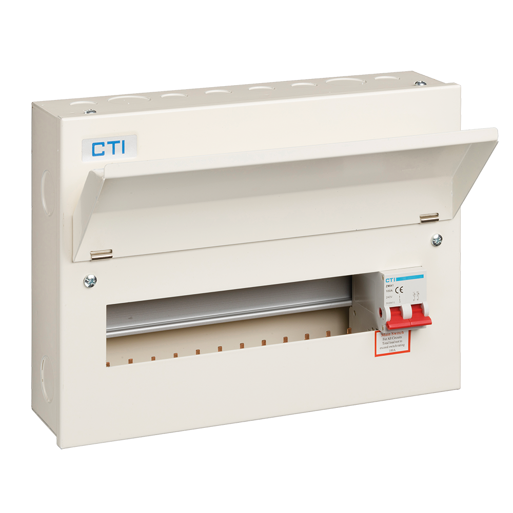 14 Way Consumer Unit with 100A Mains Isolator