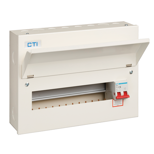 14 Way Consumer Unit with 100A Mains Isolator