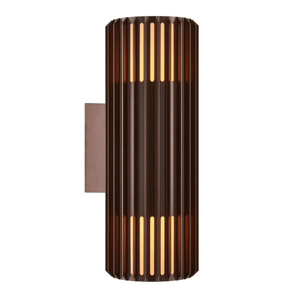 Nordlux  Aludra  2418121261  Bronze IP54 Coastal Up & Down Outdoor Wall  Light
