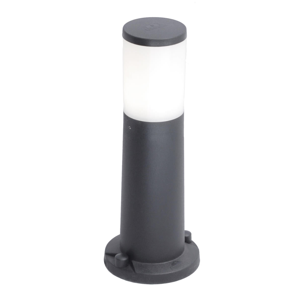 Fumagalli Asbac Amelia 400 8W 4K LED E27 Bollard Grey Opal DR2.574.LY.M1L
