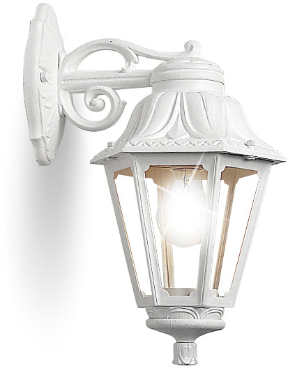 Fumagalli Asbac Anna Bisso 6W LED Wall Lantern White E22.131.WX.F1R