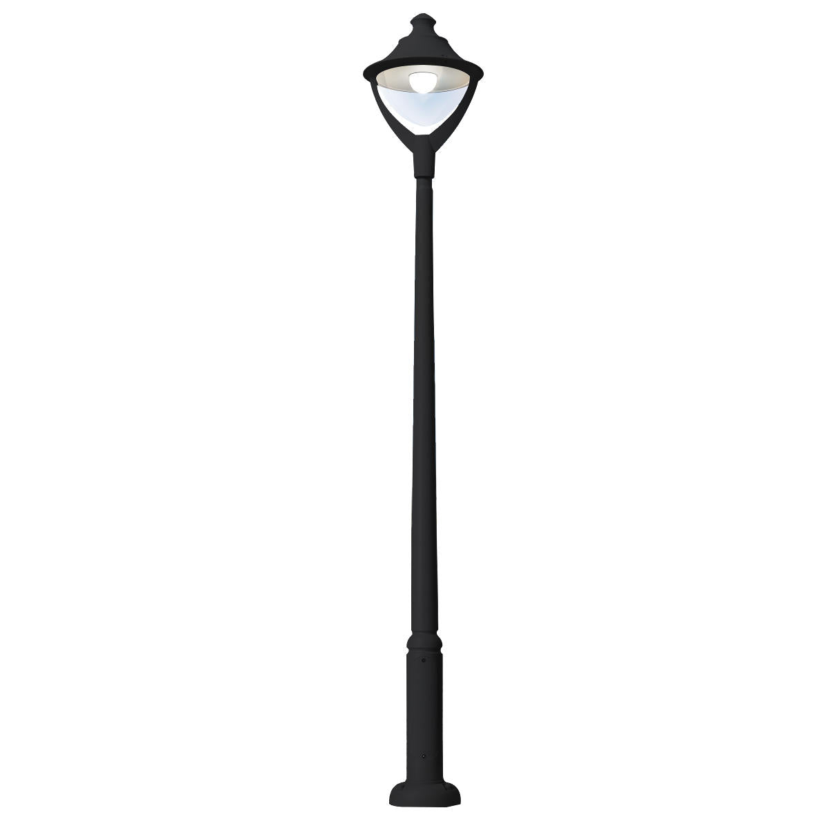 Fumagalli Asbac Beppe 400 HP Extor 2.5m 30W LED Post Lantern P50.362.AX.Q1L