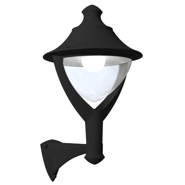 Fumagalli Asbac Beppe 400 30W 4K E27 High Pwr LED Lant Head Black Clr P50.254.AX.Q1L