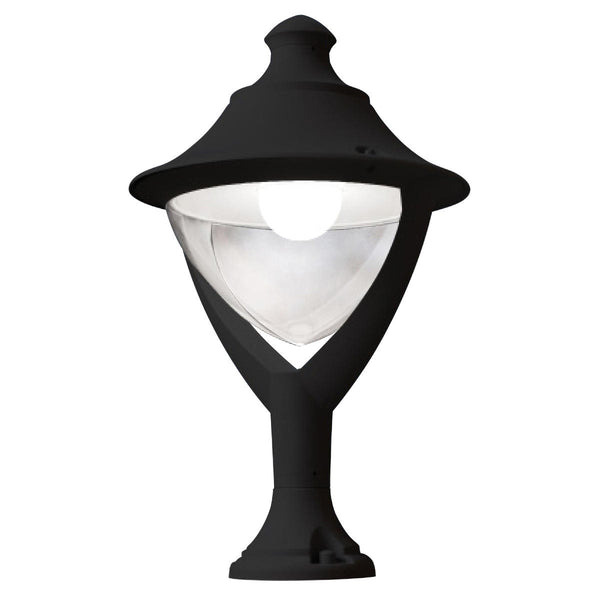 Fumagalli Asbac Beppe 400 30W 4K E27 High Pwr LED Lant Head Black Clr P50.115.AX.Q1L