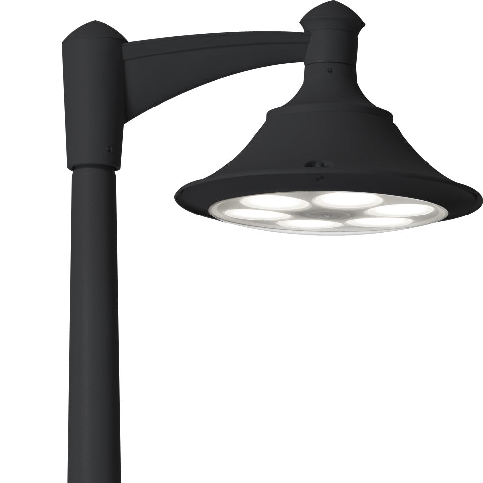 Fumagalli Asbac EcoVivi 400 1L 60W LED Post Top Assembled EV4.000.A10.AX.D6L.M
