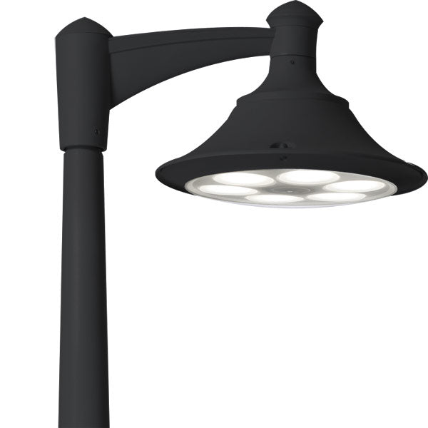 Fumagalli Asbac EcoVivi 400 Akille3.5m 42W LED Post Lantern Assembled EV4.418.A10.AX.C6L.M