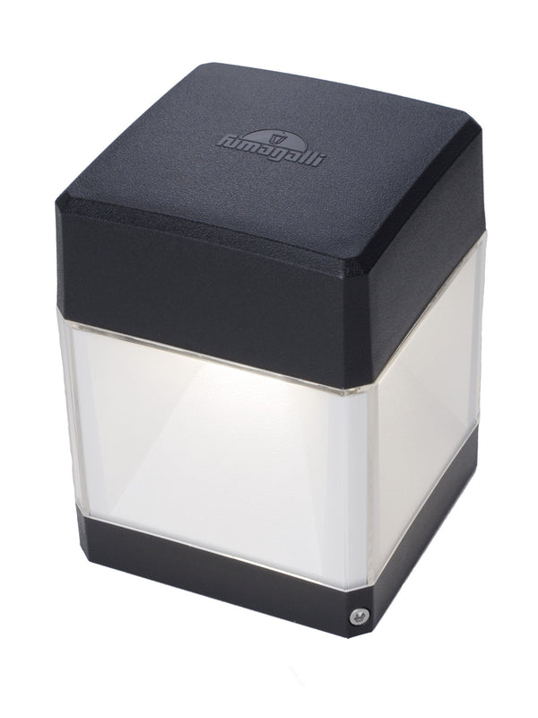 Fumagalli Asbac Elisa 10W 4K LED GX53 Wall Light Black DS2.560.AX.D1L