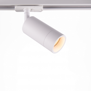 Shooter GU10 - Single Circuit Track Light Matt White