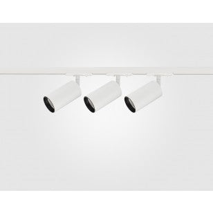 1 Metre Shooter GU10 Spotlight Kit White on Black