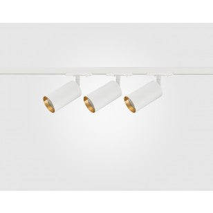 1 Metre Shooter GU10 Spotlight Kit White on Gold