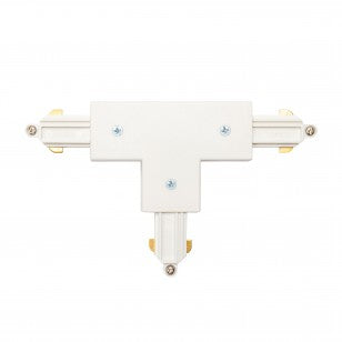 Shooter T-Connector Earth Outside Right in WHITE